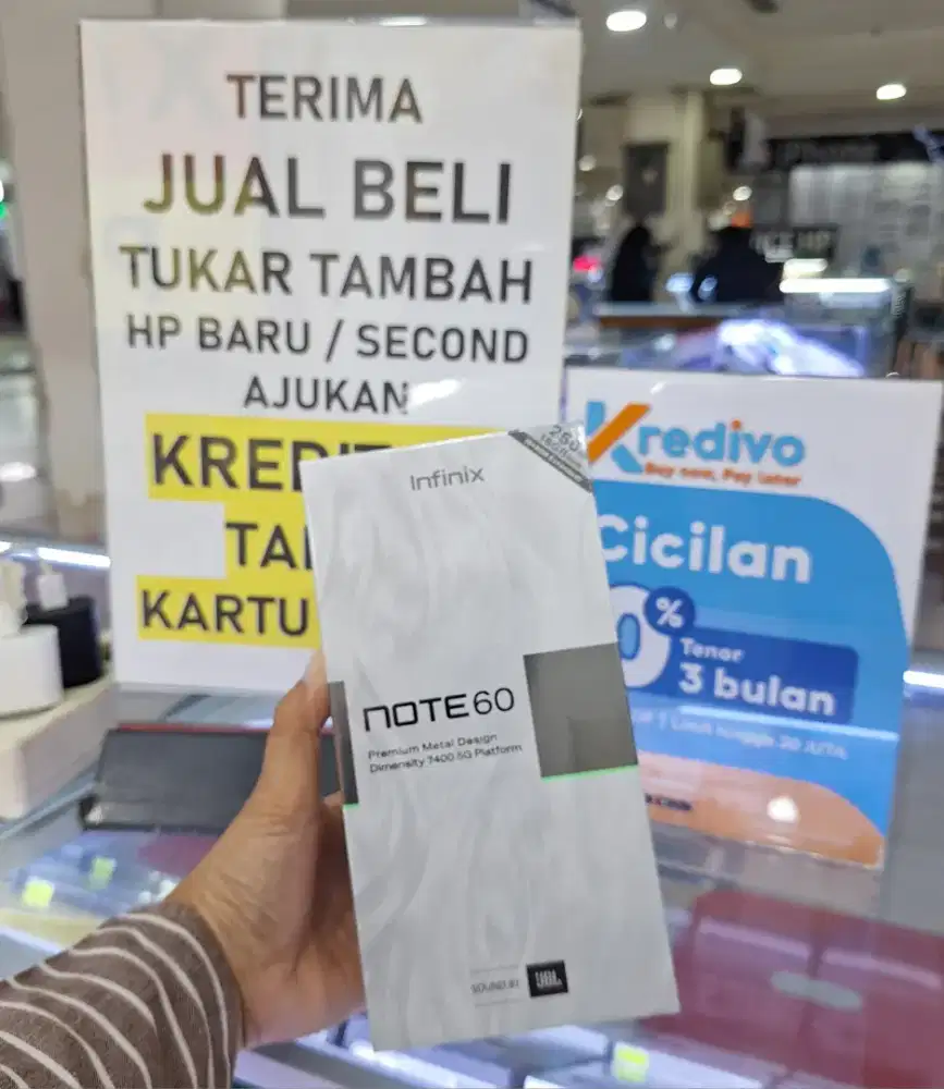 Infinix NOTE 60 Ram 8/256 Gb - Garansi Resmi