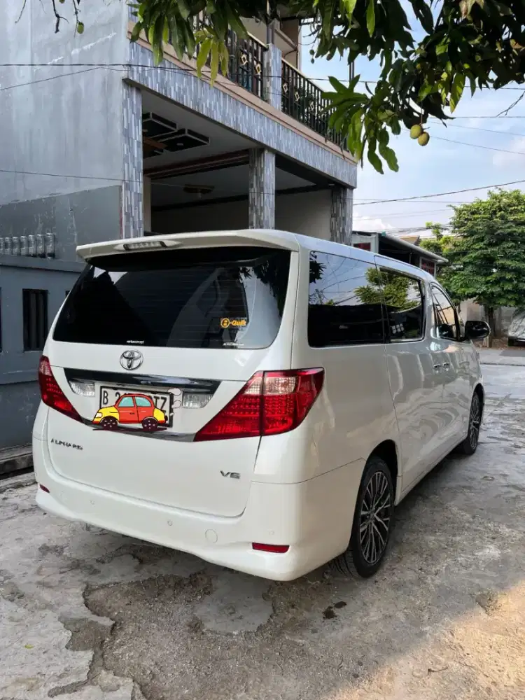 Toyota Alphard 3.5 Q Putih Mutiara 2008