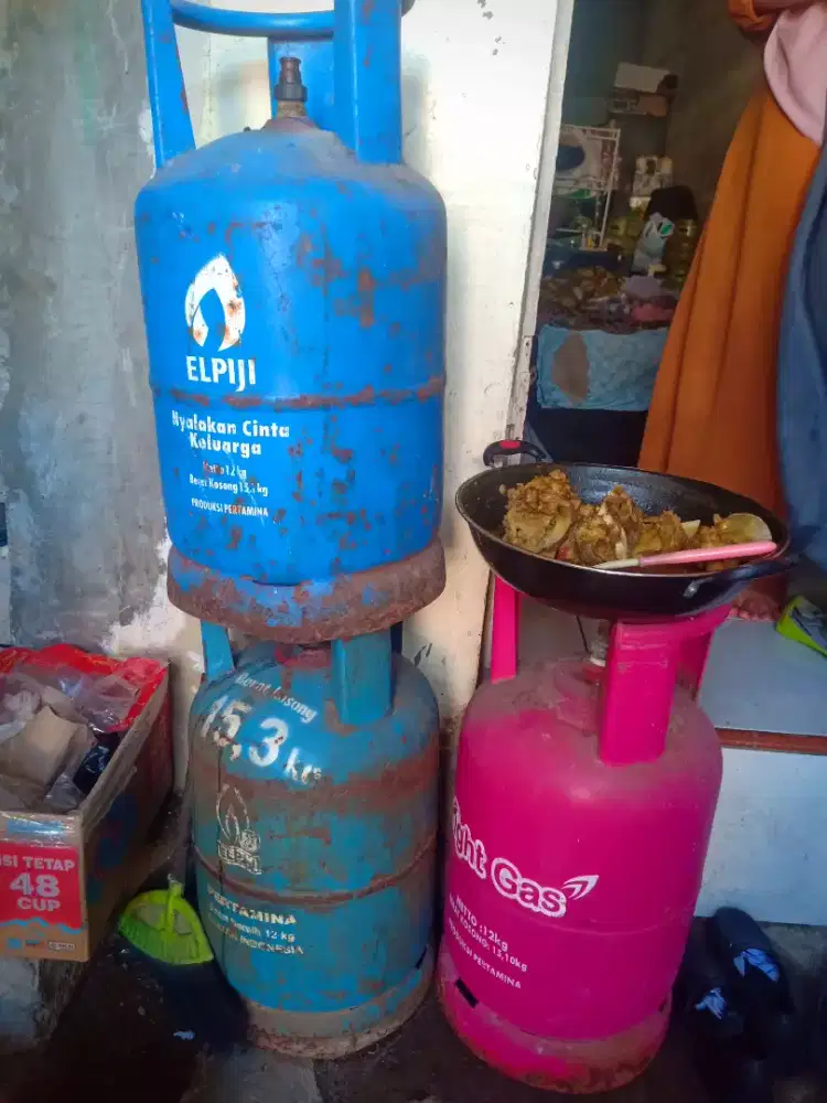 Tabung LPG elpiji bright gas 12kg