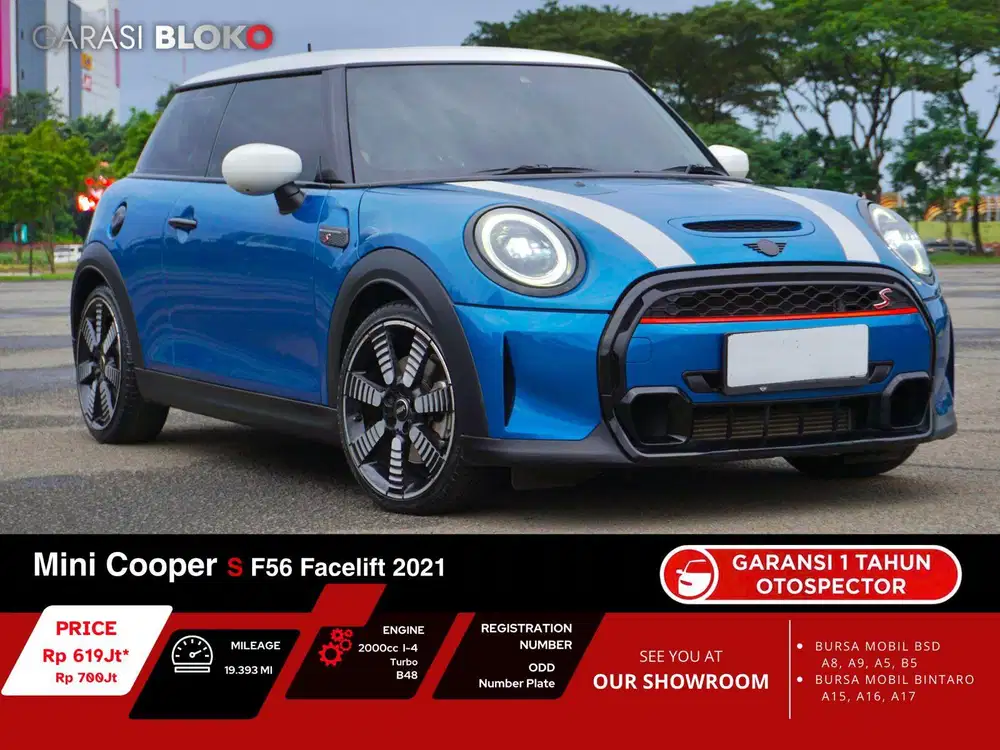 Odo 19rb - Mini Cooper S F56  Facelift B48 2021