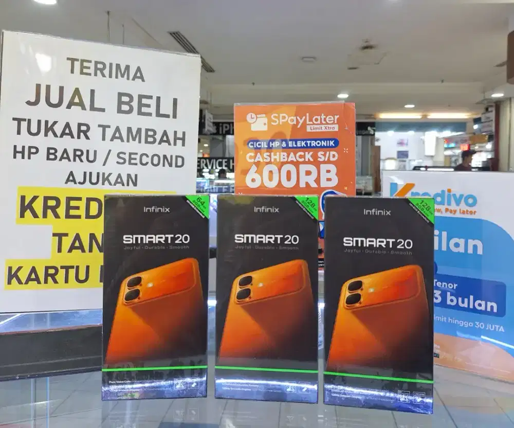 Infinix Smart 20 Ram 4/64 Gb - Garansi Resmi
