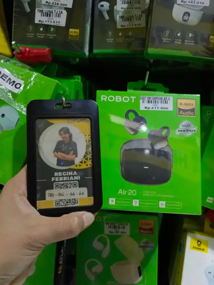 ROBOT OWS EARPHONE AIR 20  | ATLANTIS DAHSYAT