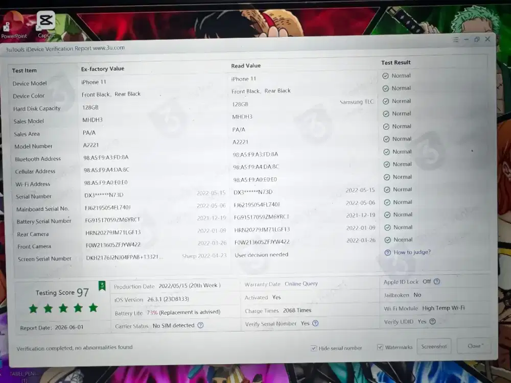 Iphone 11 128gb ibox