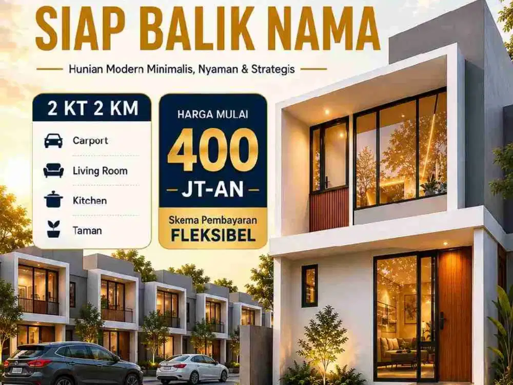 Rumah 2 lantai Murah edisi khusus di Gatak Sukoharjo siap balik nama