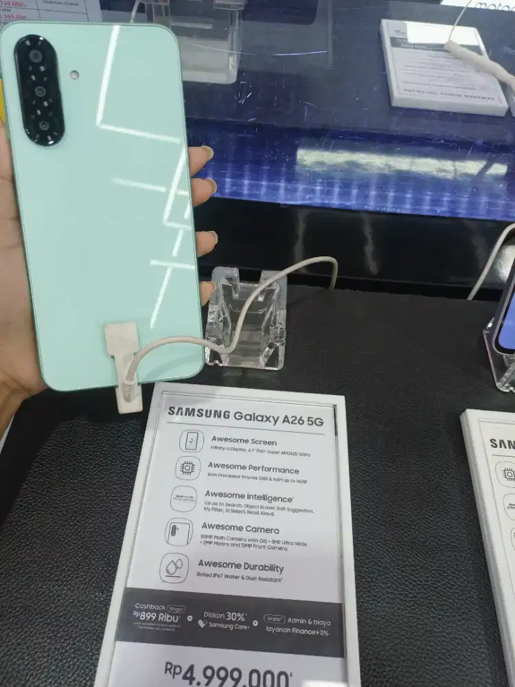Cicilan tanpa kartu kredit DP 0% Samsung Galaxy A26 5G