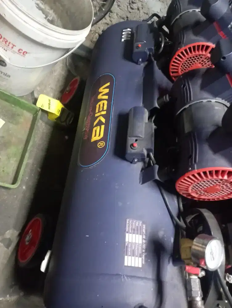 Kompresor Angin Weka 5HP 100L Oil-Less
