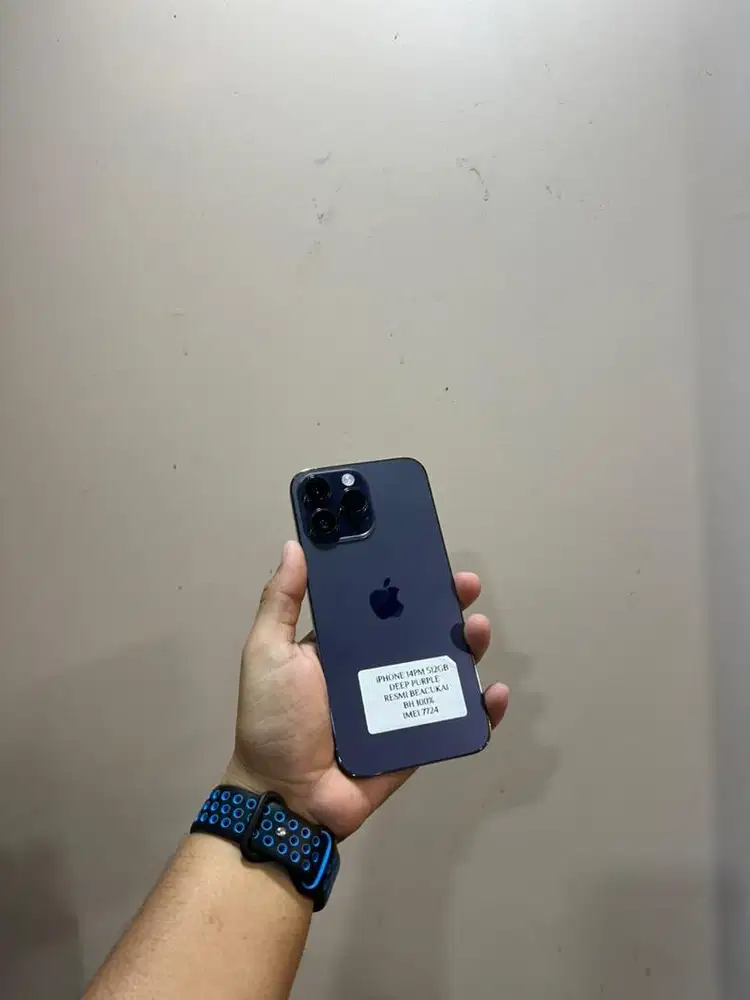 Iphone 14 promax 512gb beacukai sinyal permanen mulus