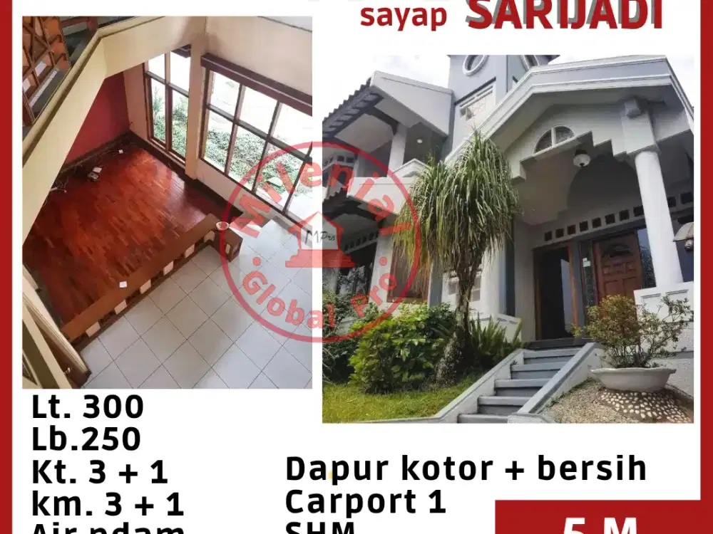 JUAL RUMAH DI SAYAP SARIJADI