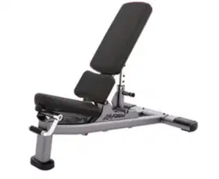 Life Fitness Adjustable Bench Original Gym Komersial