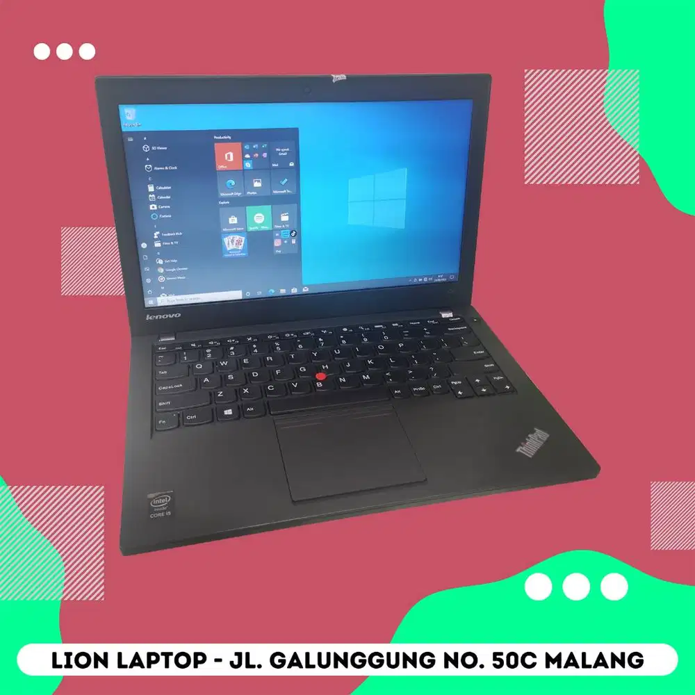 RAM 8GB SSD 256GB Core i5 Murah Lenovo Thinkpad X240 [02|06]