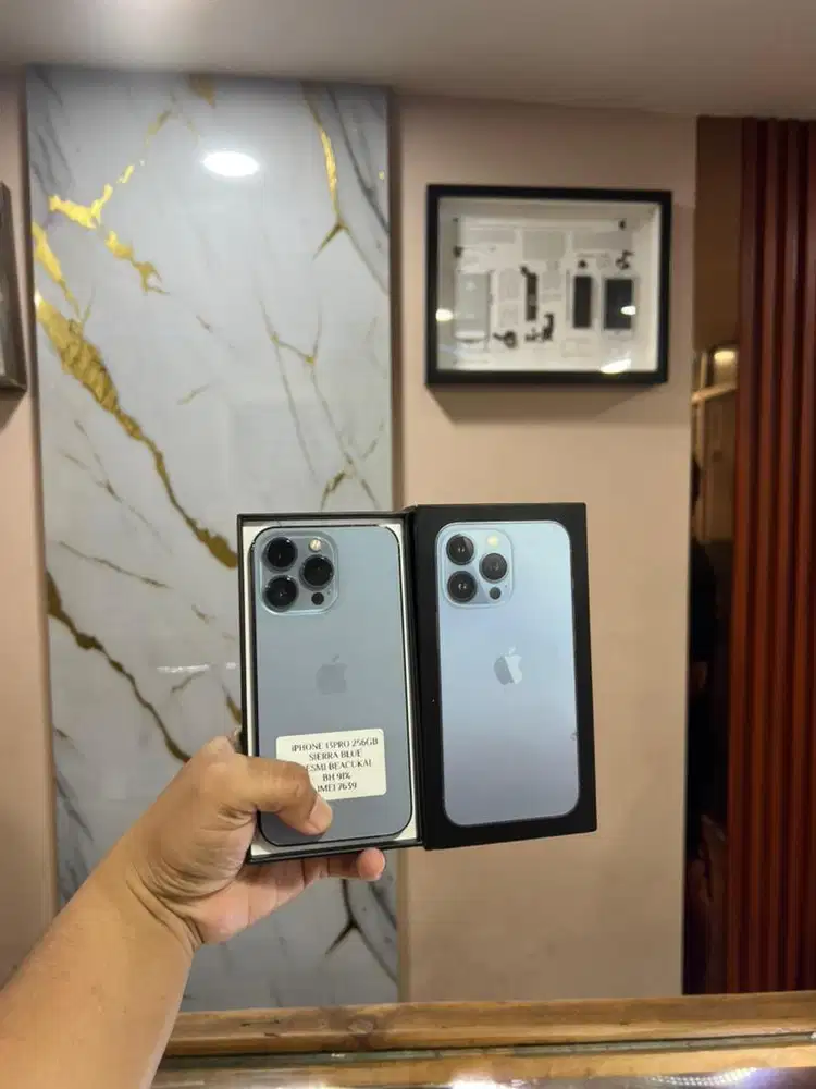 Iphone 13 pro 256gb beacukai sinyal permanen mulus