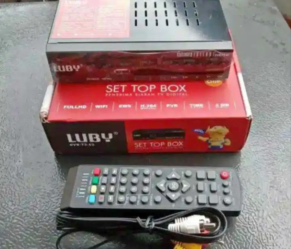 Dijual Setop box Merk Luby
