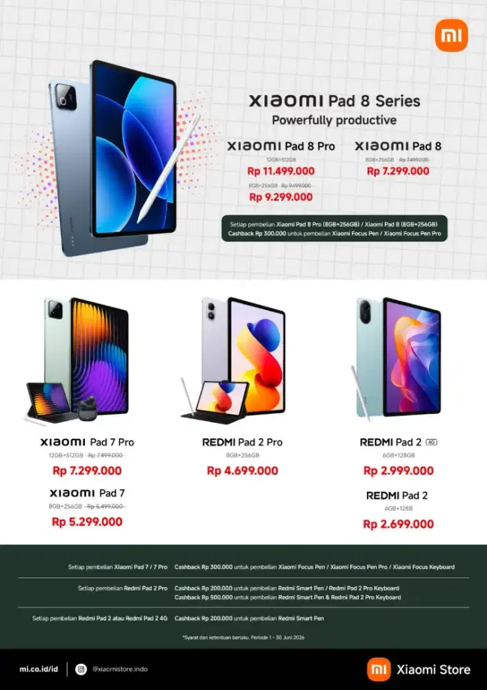 XIAOMI REDMI TAB