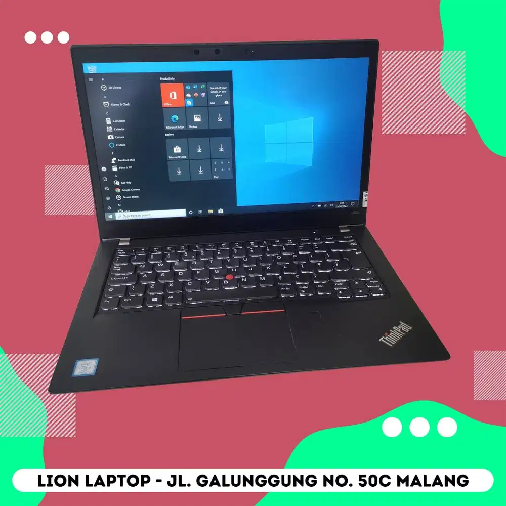 RAM 8GB Core i5 gen 8 Lenovo Thinkpad T480s SLIM [02|06]