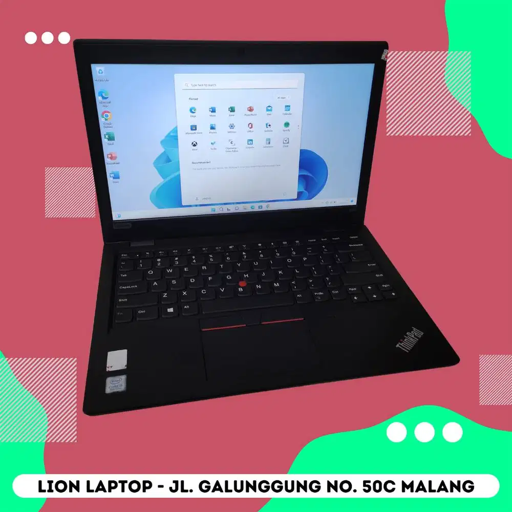 Core i5 Gen 8 RAM 8GB SSD 256GB Lenovo Thinkpad L390 [02|06]