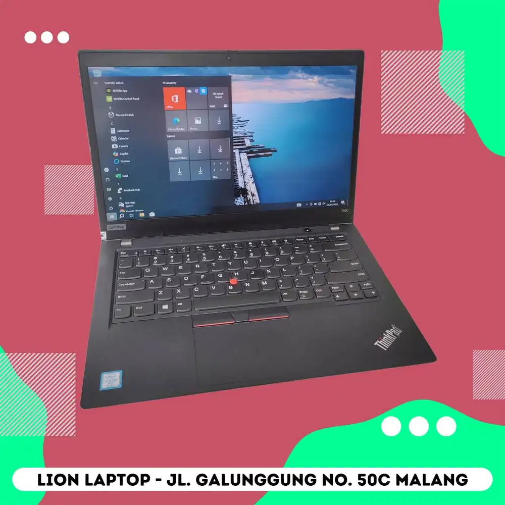 Double VGA NVIDIA Core i5 8/256 Slim Lenovo Thinkpad T490 [02|06]