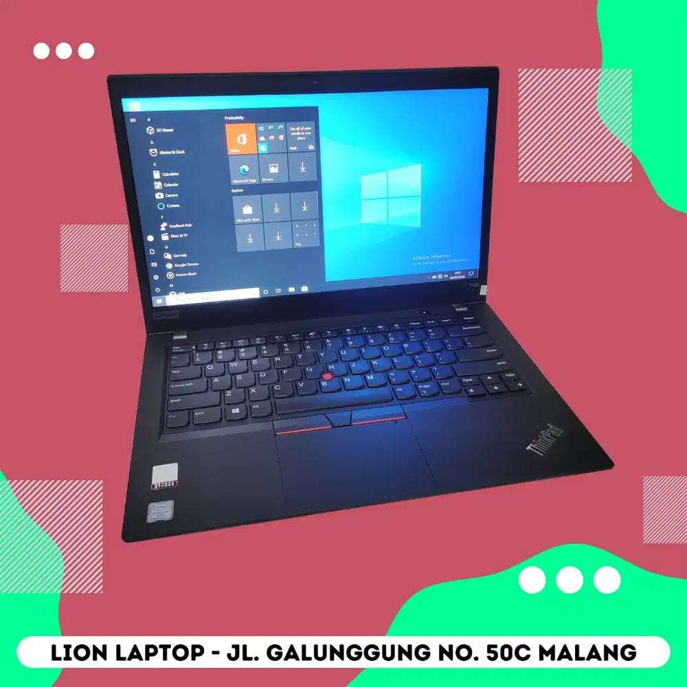 Core i7 gen 8 RAM 8GB SSD 256 Lenovo Thinkpad T490 [02|06]