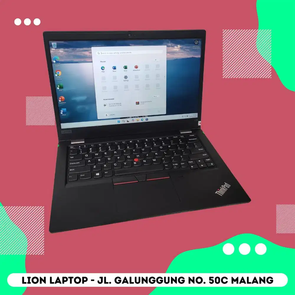 i5 Gen 10 Slim RAM 8GB SSD 256GB Lenovo Thinkpad L13 [02|06]