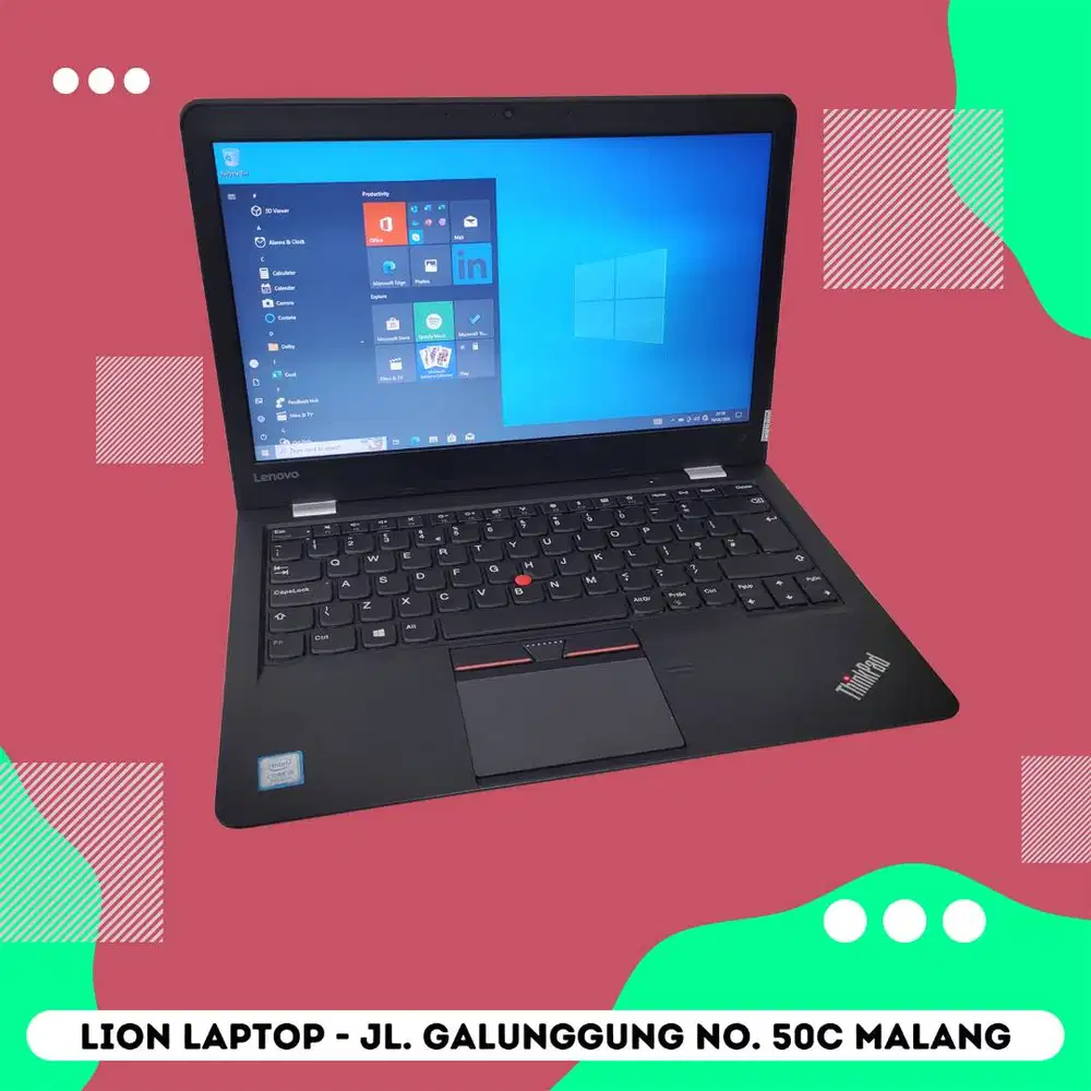 Core i5 gen 7 RAM 8GB SSD 256GB Murah Lenovo Thinkpad 13 [02|06]