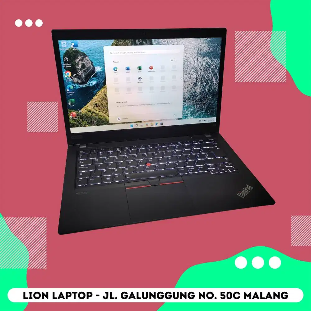 RAM 16GB i5 Gen 11 SSD 256GB Lenovo Thinkpad T14 gen 2i [02|06]