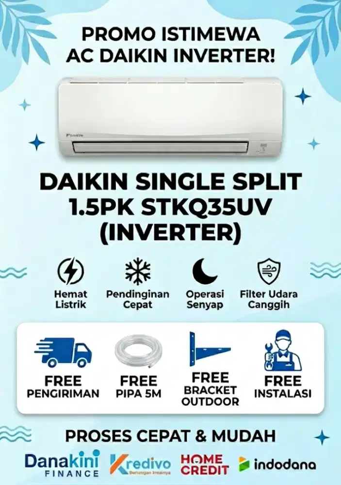 DAIKIN AC Single Split STKQ50UV (2 PK)