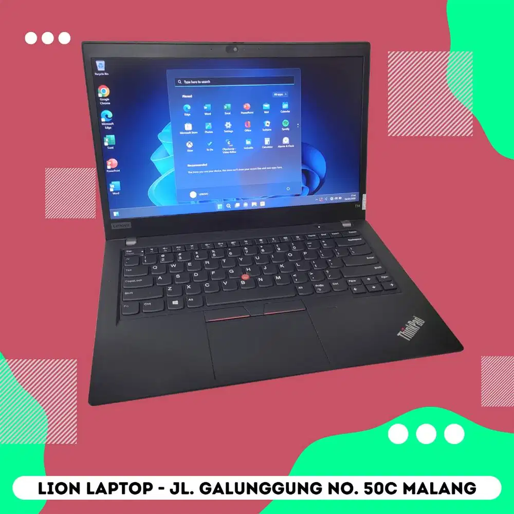 RAM 16GB i5 Gen 10 SSD 256GB Lenovo Thinkpad T14 gen 1 [02|06]