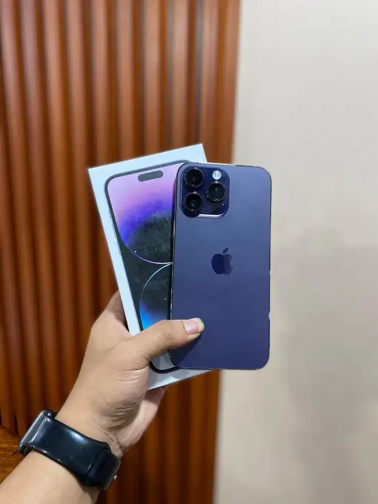 Iphone 14 promax 256gb second ibox fullset original