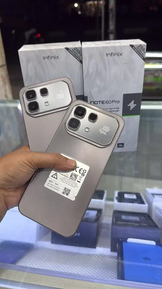 INFINIX NOTE 60 PRO RAM 16/256 FULLSET LIKE NEW UMUR 1 BLN BISA TT/BT