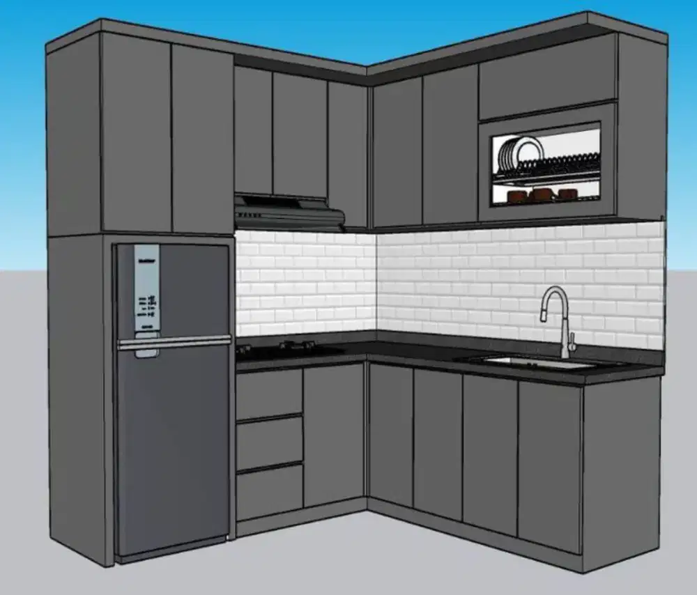 Kitchen set minimalis kitchen set murah kitchen set minimalis kitchen