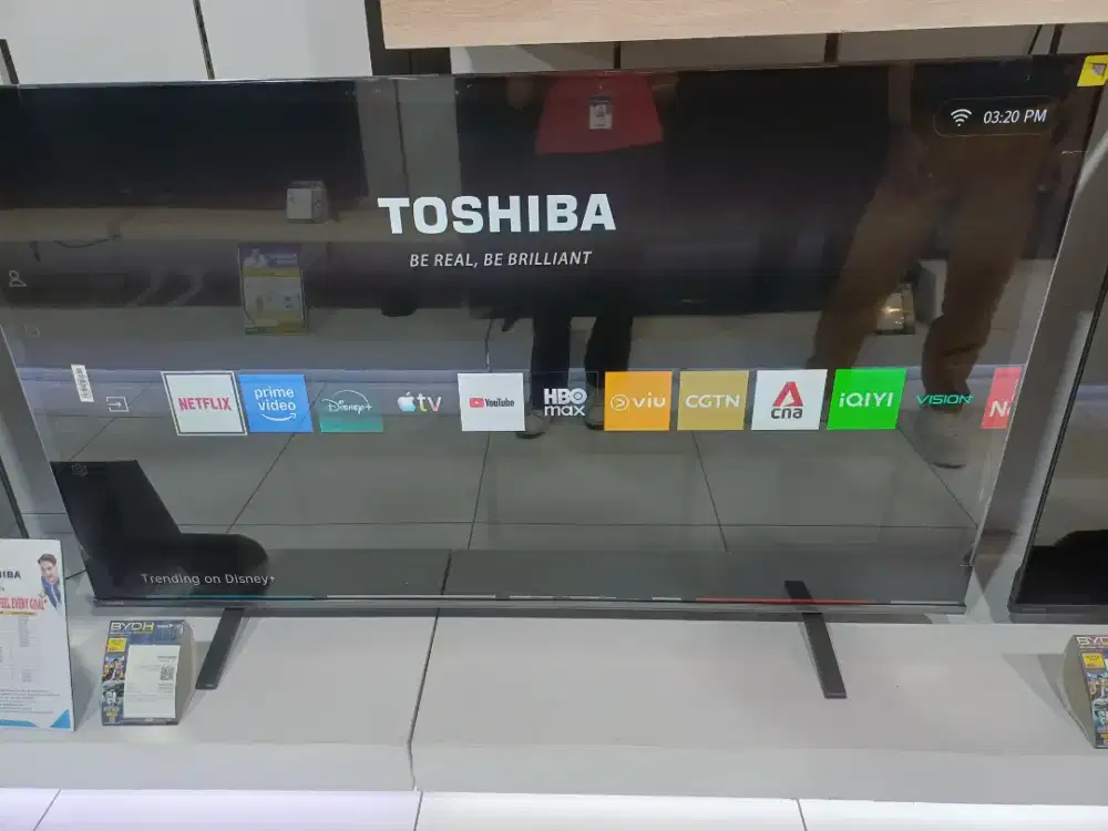 Cicilan tanpa kartu kredit DP 0% TV Toshiba 65inch
