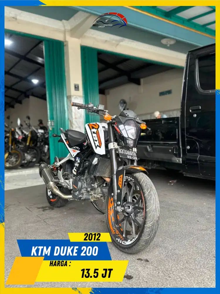 KTM DUKE 200 2012 TERMURAH SE MALANG BOSKUU HIKMAH MOTOR KEPUH