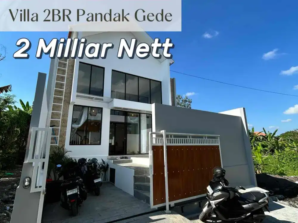 SALE Rumah Furnished Kolam Renang Dekat Kedungu