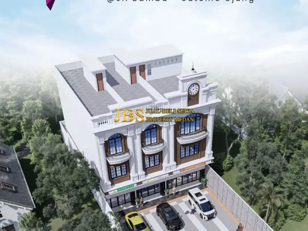 Ruko Dijual di Komplek Sutomo Lumiere Jalan Bambu - Sutomo Ujung Medan