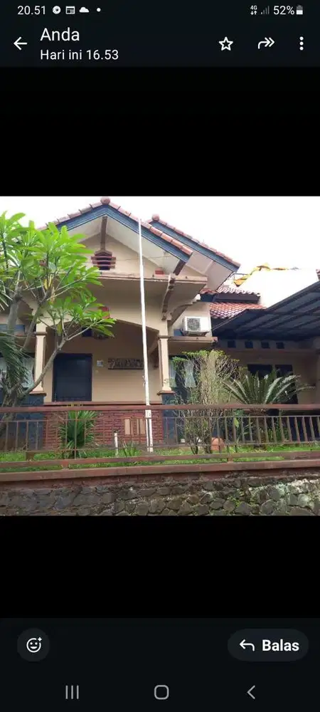 Dijual rumah BU