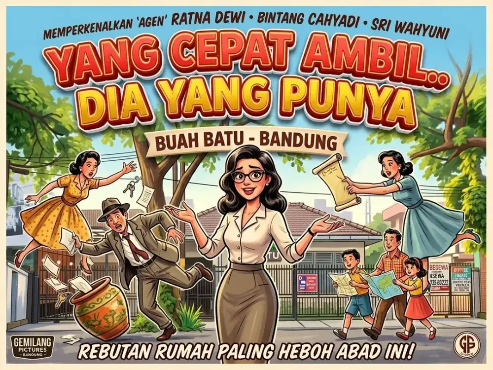 DIJUAL RUMAH DI TURANGGA, BUAH BATU, LENGKONG, BANDUNG KOTA.