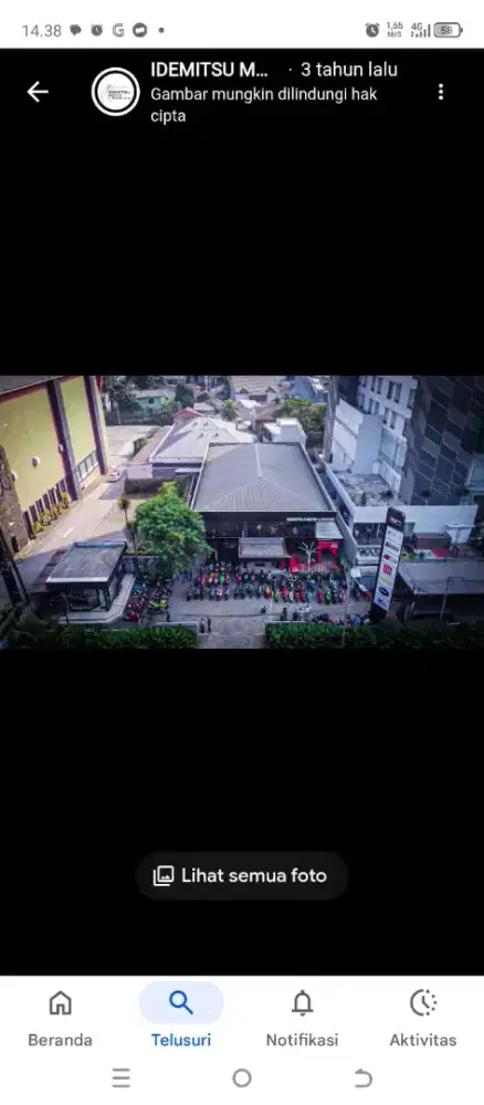 Bangunan Komersil di samping Mall Citos
