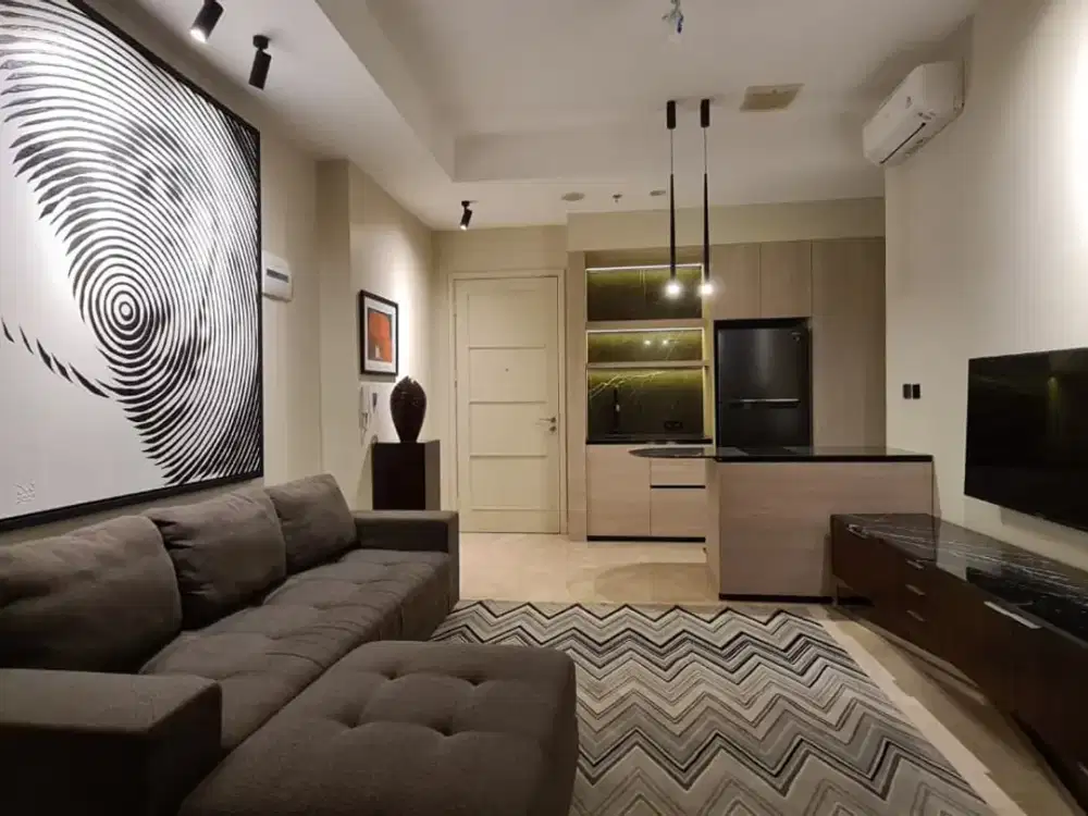 Apartemen Permata Hijau Suite Dijual Cepat & Murah Rp. 2.1 M, Full Furnished, Bebas Banjir, Lokasi Strategis.
