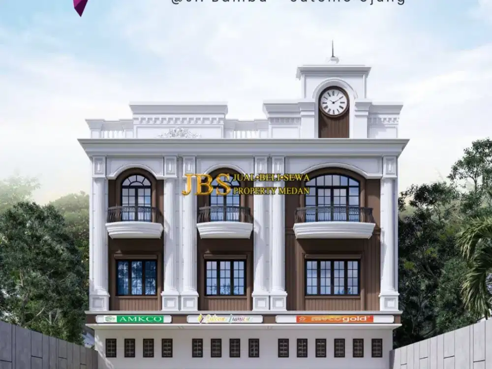 Jual Rko 3,5 Tingkat di Komplek Sutomo Lumiere Jalan Bambu - Medan Timur
