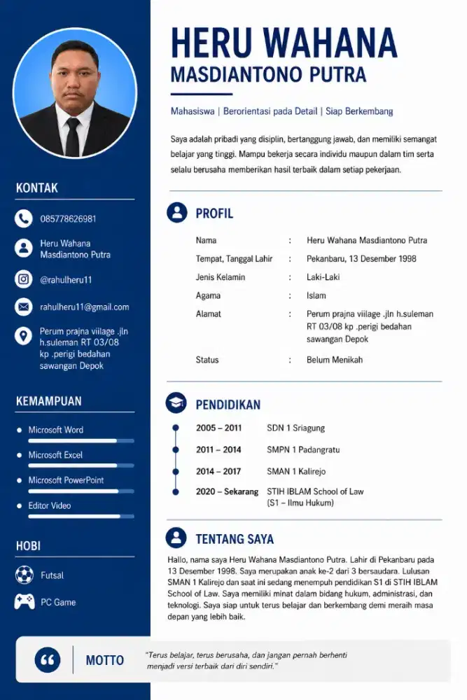 Mencari pekerjaan apapun