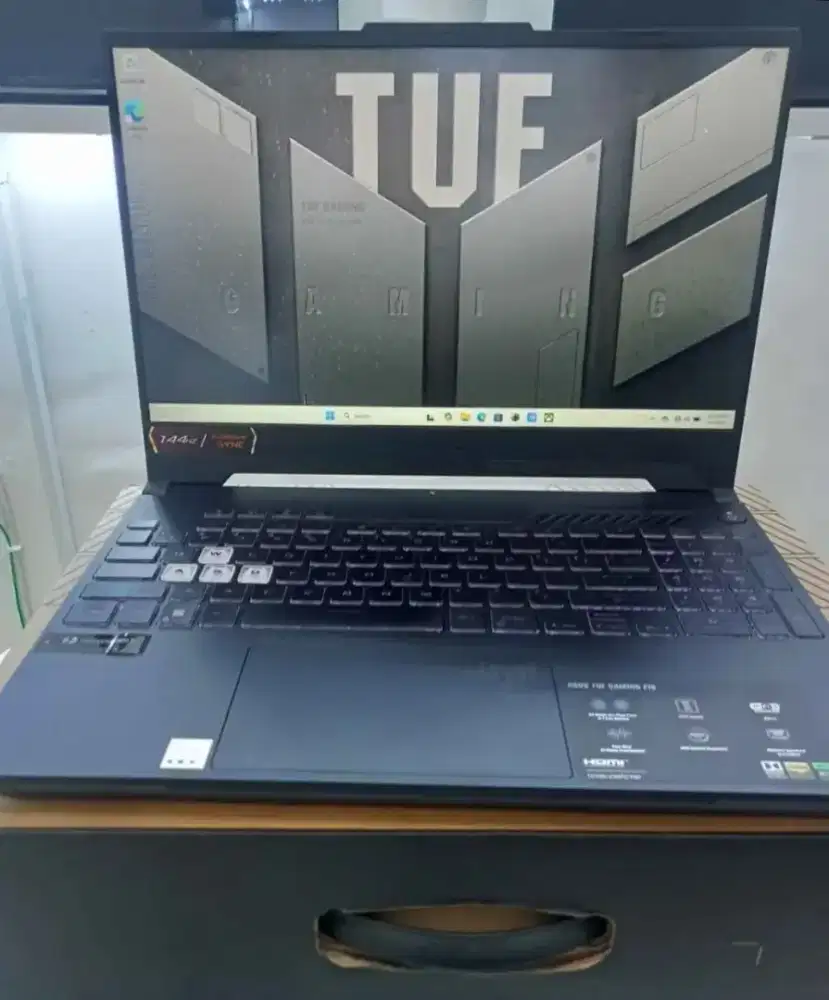 ASUS TUF F15
Core i5 12500H
RAM16GB/SSD 512GB
RTX3050 4GB 144Hz