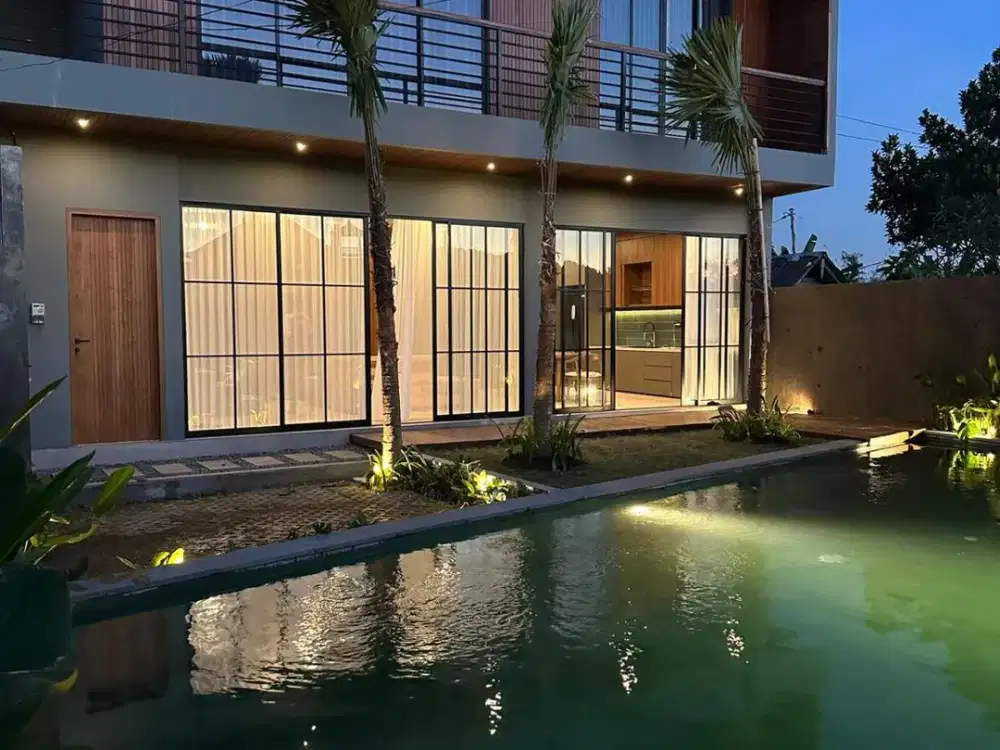 VILLA BRAND NEW MODERN KONTEMPORER DI CEPAKA MUNGGU BALI