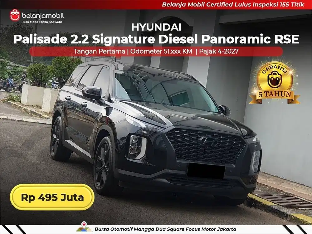 [ GARANSI 5TH ] Hyundai Palisade 2.2 Signature RSE Diesel 2022/2023