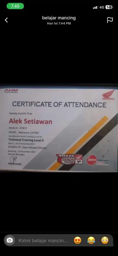 Sedang butuh pekerjaan