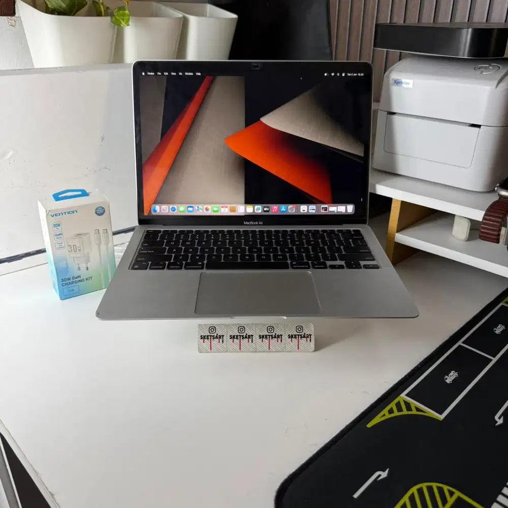 MacBook Air M1 8gb 512gb Silver SSD 512gb Lega Banget
