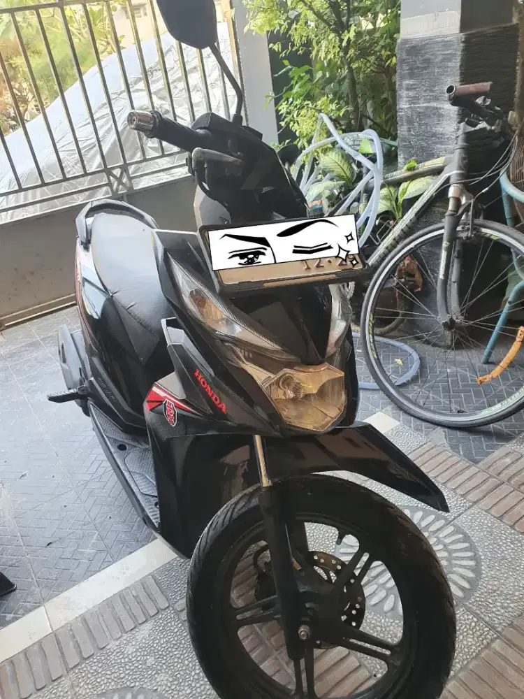 Honda Beat Fi 2019 Hitam KM 21rb!