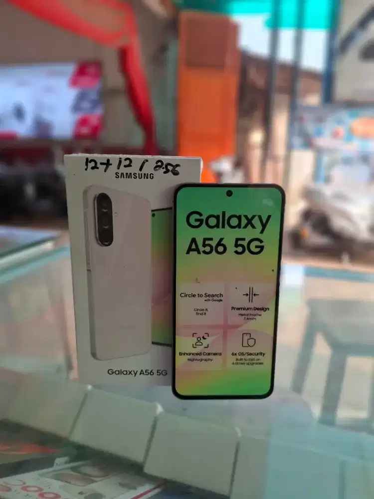 HP SAMSUNG GALAXY A56 5G 12/256GB GARANSI RESMI SEIN