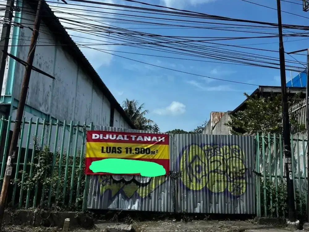 Dijual Tanah di Tangerang Kota, Luas 11.900M2, Sertifikat SHM