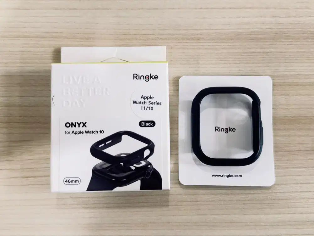Ringke Apple Watch 10/11 46mm Onyx Softcase Slim Armor - Black