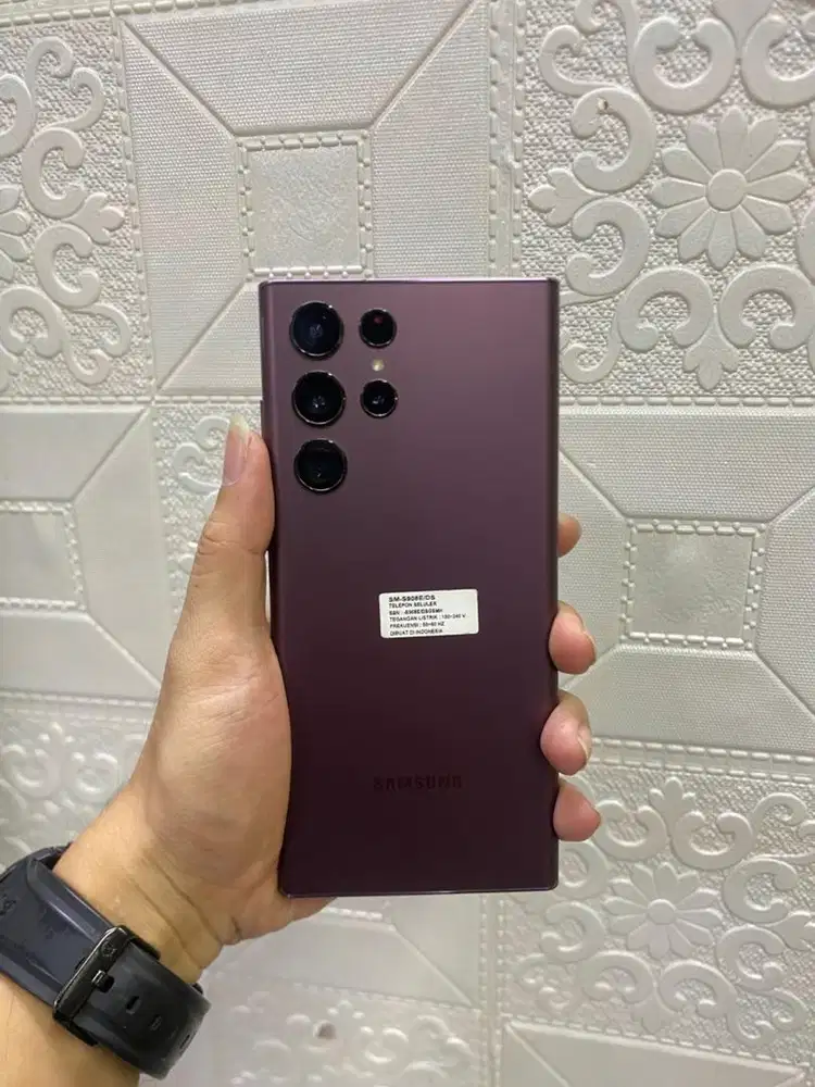 Samsung S22 Ultra garansi resmi sein