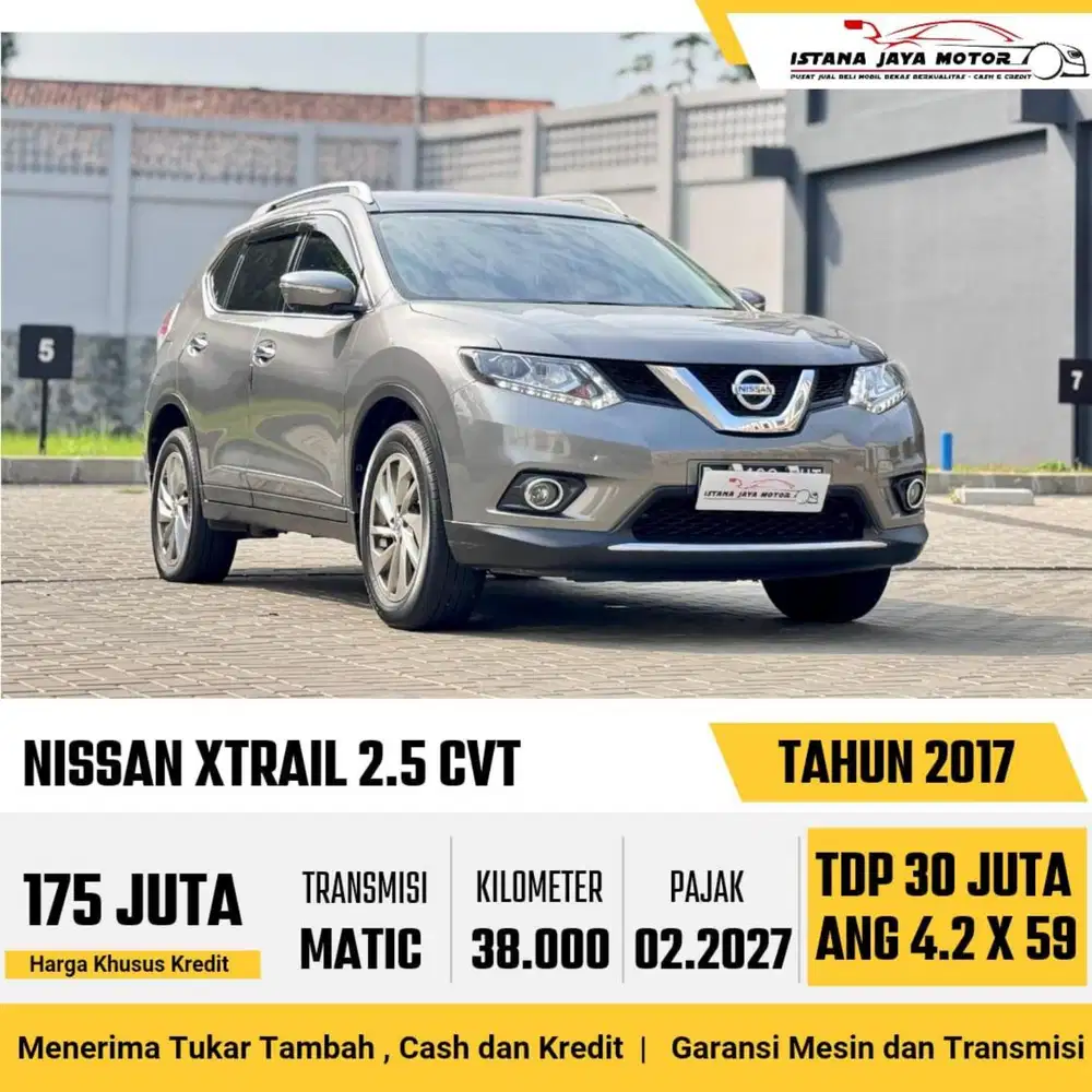 Nissan Xtrail 2.5 AT th 2017 #istana jaya motor